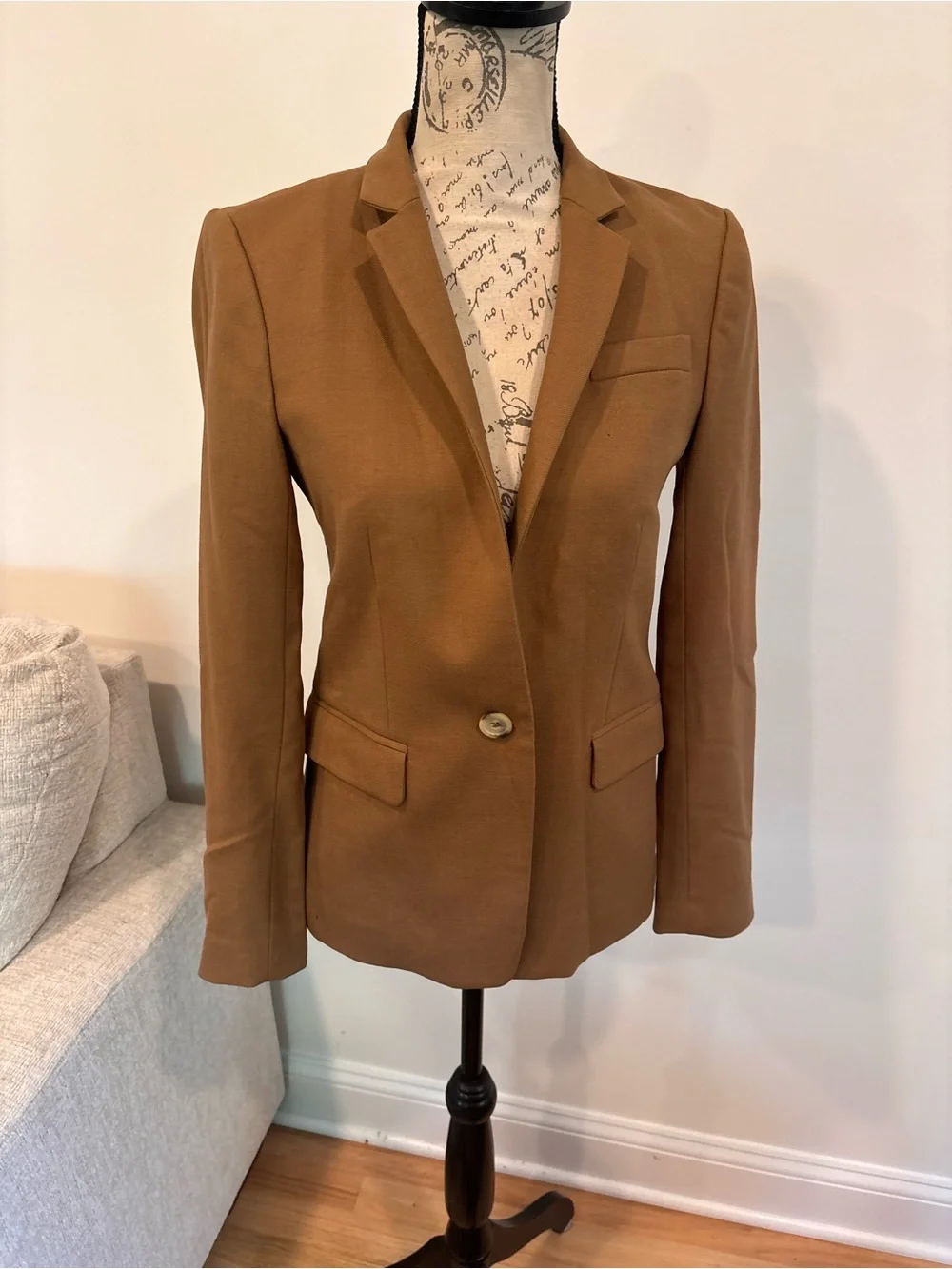 J.Crew Regent blazer in brown size 0